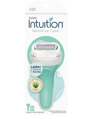 Schick Intuition Sensitive Care Razor for Women,8 blades