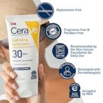 CeraVe 100% Mineral Sunscreen SPF 50 | Face sunscreen With Zinc Oxide & Titanium Dioxide | Hyaluronic Acid + Niacinamide + Ceramides | Oil Free Sunscreen For Face | Travel Size Sunscreen