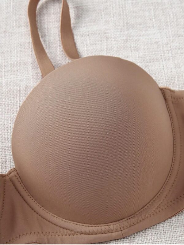 Women's Solid Color Strapless Bra