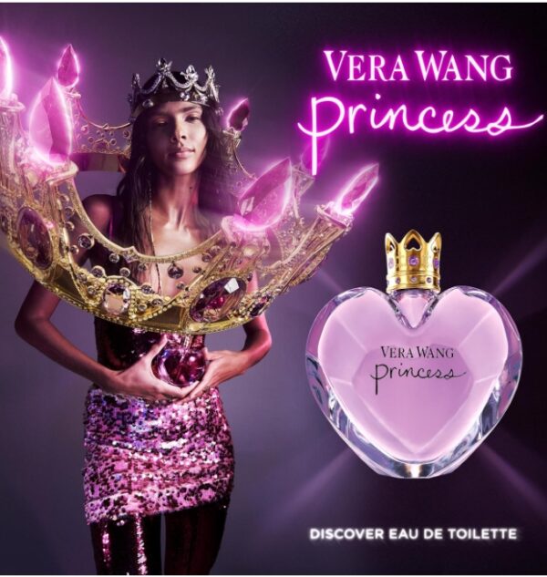 VERA WANG Princess - Eau de Toilette for Women - Fruity & Floral Profile with Notes of Apple, Guava, Vanilla - Medium Longevity